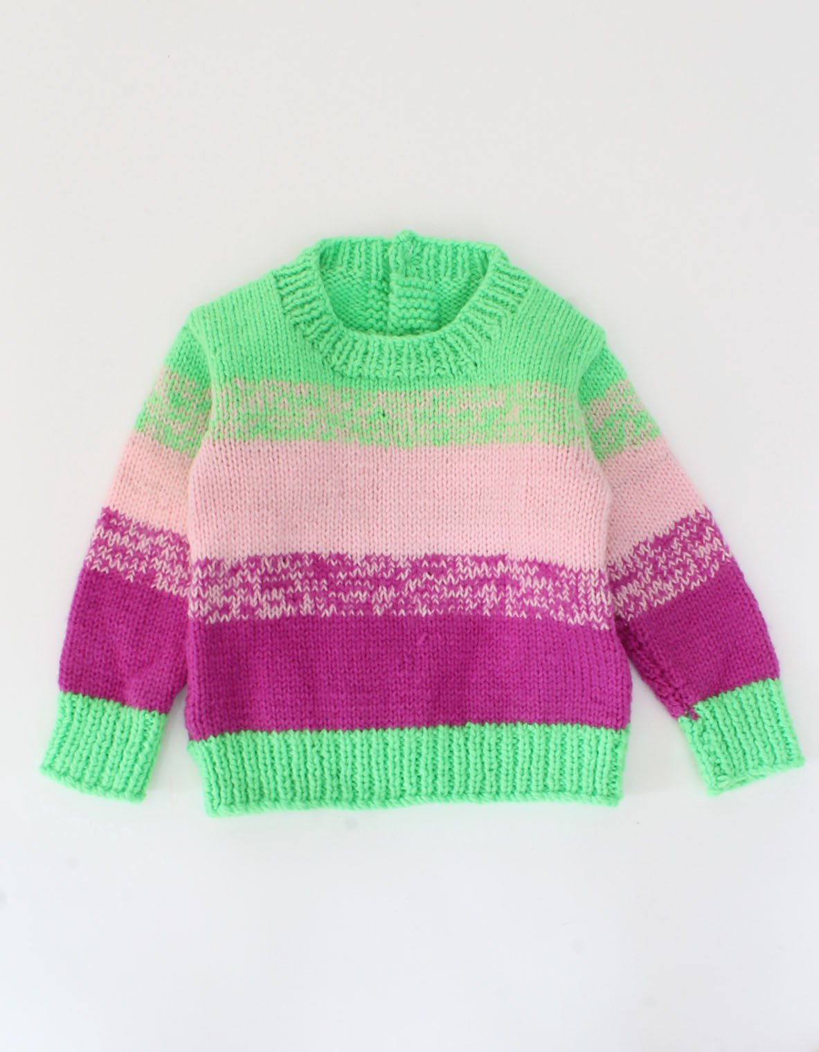 Kids's Flat Knit Sweaters